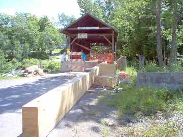 Salisbury Center Bridge. Photo by Dick Wilson, July 2, 2004